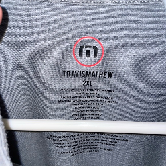 Travis Mathew Men’s Quarter Zip - Picture 2 of 3